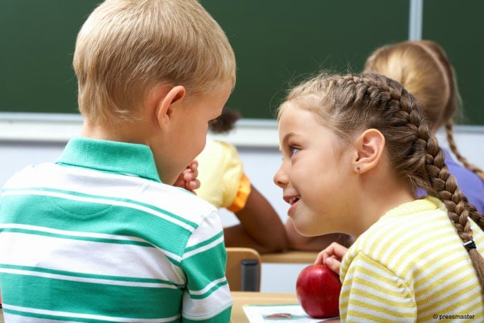 Chatty kids score good marks in school