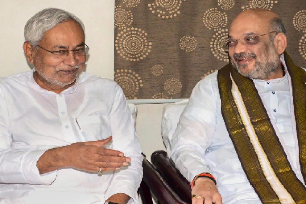 Nitish Kumar meets Amit Shah Friday late evening