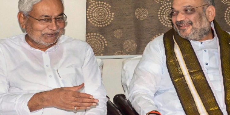 Nitish Kumar meets Amit Shah Friday late evening