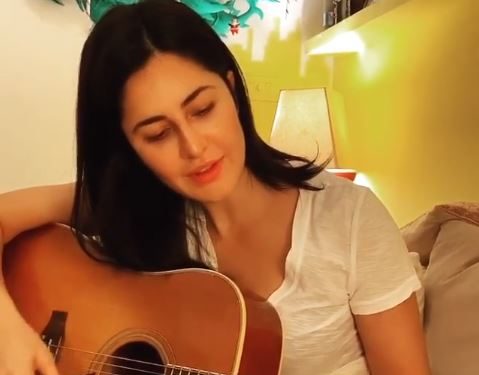 COVID- 19: Katrina Kaif turns musician during quarantine