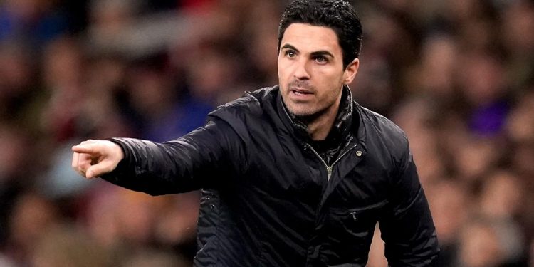 Arsenal coach Mikel Arteta