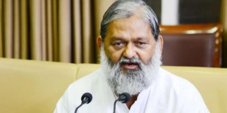 Harayana Home Minister Anil Vij