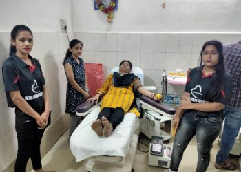 Blood donation camp organised at Bolangir amid lockdown