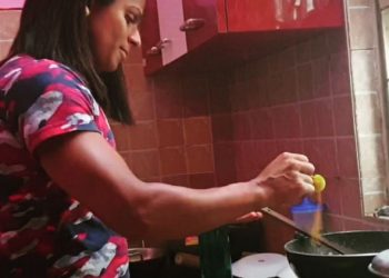 Sprinter Dutee Chand tries her hand at cooking