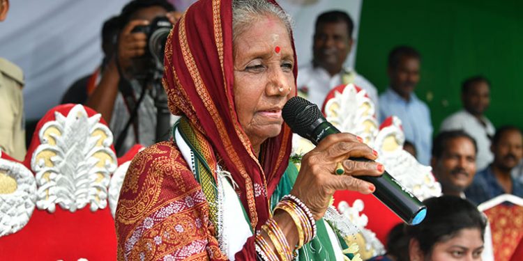 MP Pramila Bisoyi creates awareness on COVID-19 through folk song