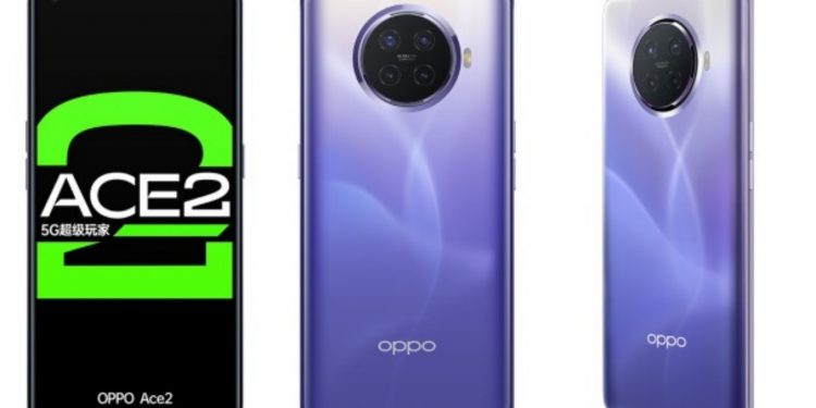 Oppo Ace2 smartphone with 65W fast charging launched