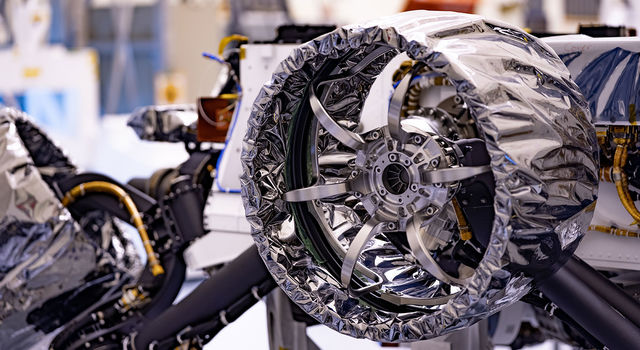 NASA's Perseverance Mars rover gets wheels, parachute