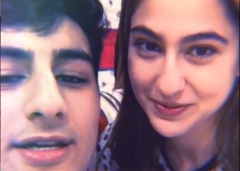 Sara Ali Khan does 'knock-knock' jokes with Ibrahim Ali Khan during Covid-19 lockdown