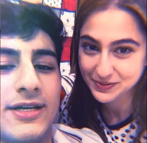 Sara Ali Khan does 'knock-knock' jokes with Ibrahim Ali Khan during Covid-19 lockdown