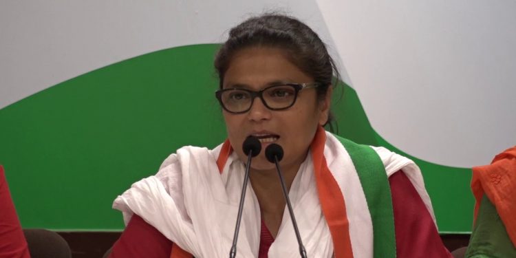 Mahila Congress chief Sushmita Dev
