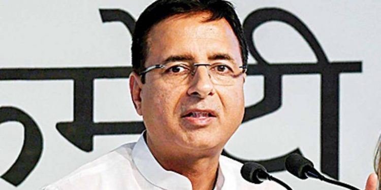 Congress spokesperson Randeep Surjewala