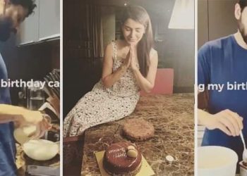 Hubby Naga Chaitanya bakes birthday cake for Samantha; see pics