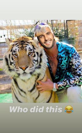 Ranveer Singh is Joe Exotic of 'Tiger King' in new meme