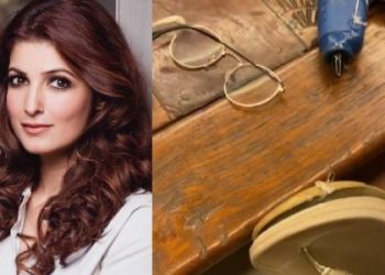 Twinkle Khanna tries to repair broken slipper amid lockdown; video goes viral