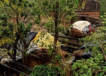 Bari block extensively damaged due to cyclone Amphan