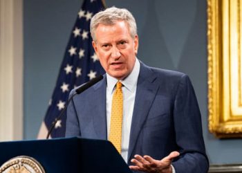 New York City Mayor Bill de Blasio