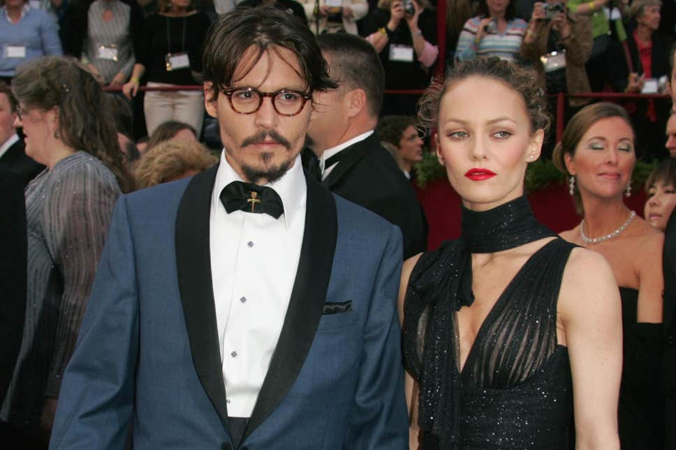 Johnny Depp and Vanessa Paradis