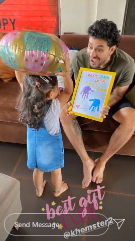 Kunal Kemmu gets special birthday gift from daughter