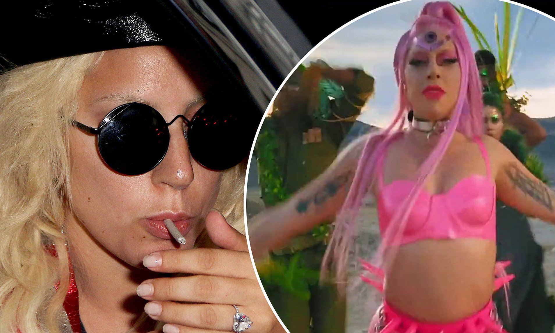 Lady Gaga quits smoking