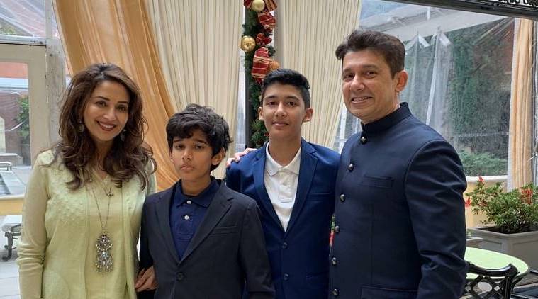 Madhuri Dixit family