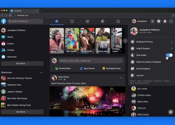 Facebook redesign goes live with dark mode on desktop app