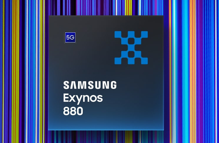 Samsung unveils mid-range Exynos 880 chip with integrated 5G modem