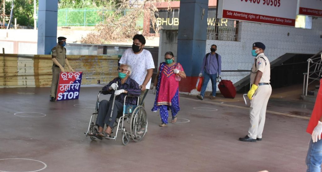 Special train with 545 passengers departs Bhubaneswar for New Delhi