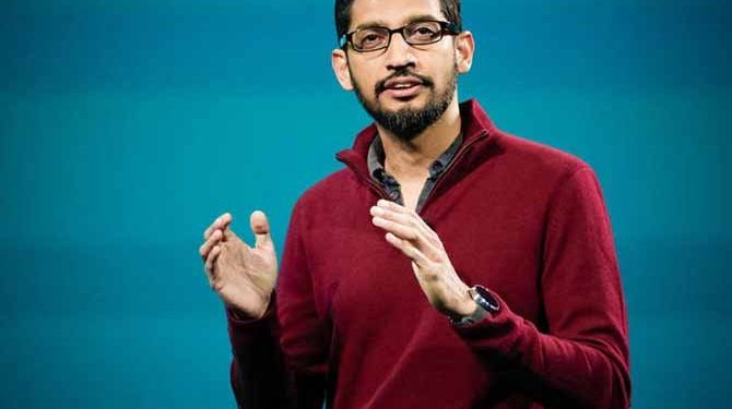 Google CEO Sunder Pichai