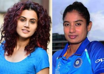 Taapsee Pannu and Mithali Raj