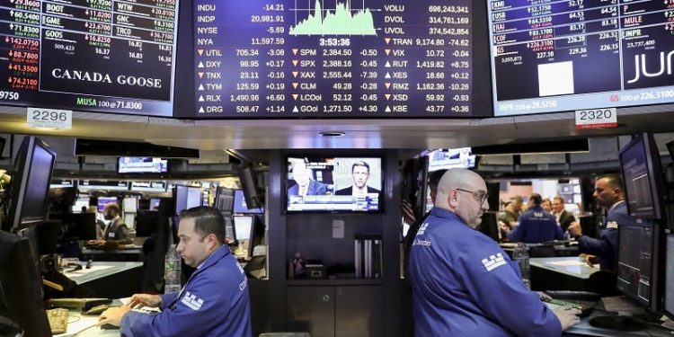 US stocks end mixed amid data