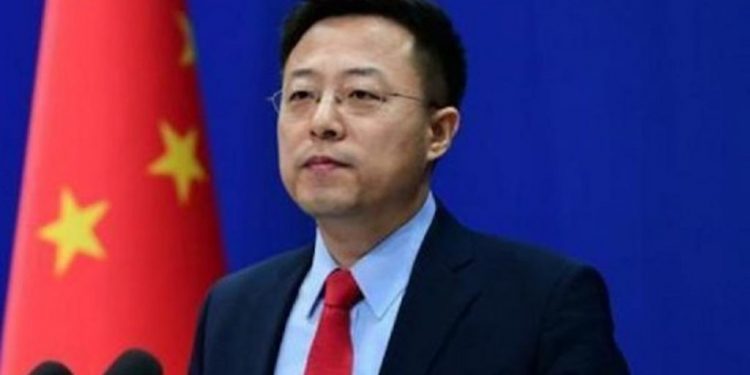 Chinese Foreign Ministry spokesman Zhao Lijian