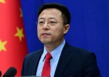 Chinese Foreign Ministry spokesman Zhao Lijian