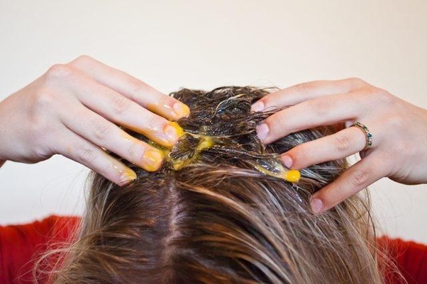 Egg discount on hair