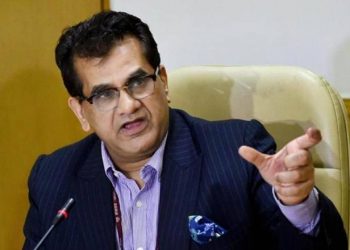 Niti Aayog CEO Amitabh Kant. Pic courtesy: The Financial Express