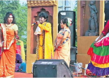 File photo of artistes performing ‘Ghodanacha’