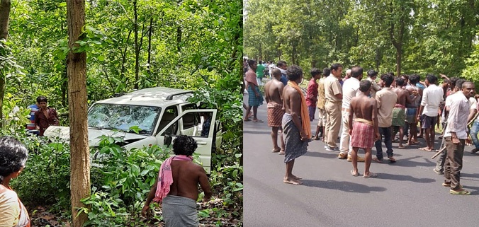 Child killed, another injured in Angul district road mishap