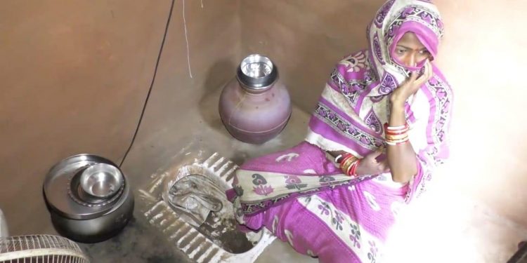 Despite being a panchayat ward member, Nayagarh woman lives in a toilet