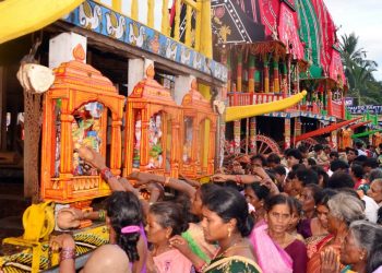 Goddess Laxmi to break part of Nandighosh today as part of Hera Panchami ritual