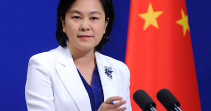 China’s Foreign Ministry spokesperson Hua Chunying. Pic courtesy: India TV News