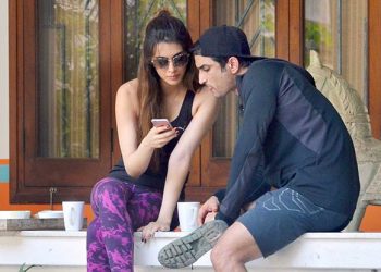 Kriti Sanon and Sushant Rajput