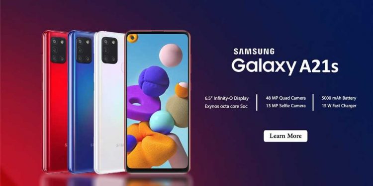 Samsung Galaxy A21s with 48MP quad camera in India next week