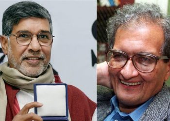 Kailash Satyarthi and Amartya Sen