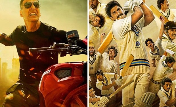 Akshay's 'Sooryavanshi' to release on Diwali, Ranveer's '83' to open on Christmas