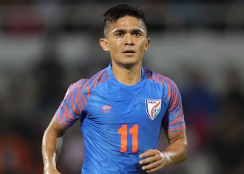 Sunil Chhetri. Pic courtesy: AIFF