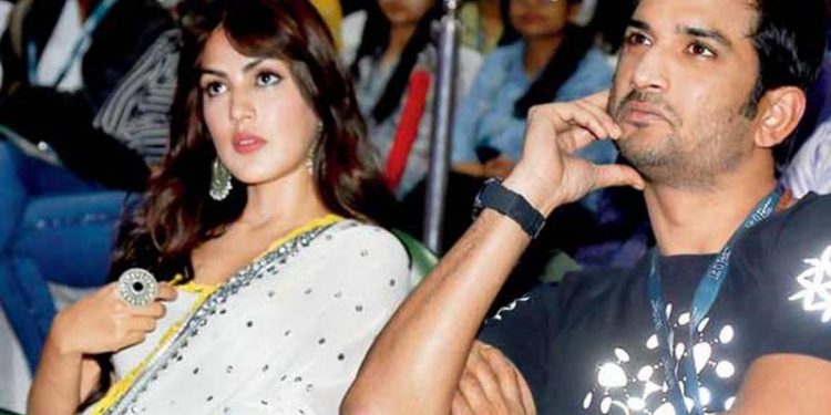 Sushant Singh Rajput and Rhea Chakraborty