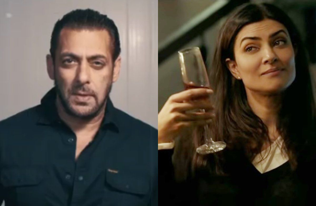This is how Salman Khan congratulated Sushmita Sen on her comeback web