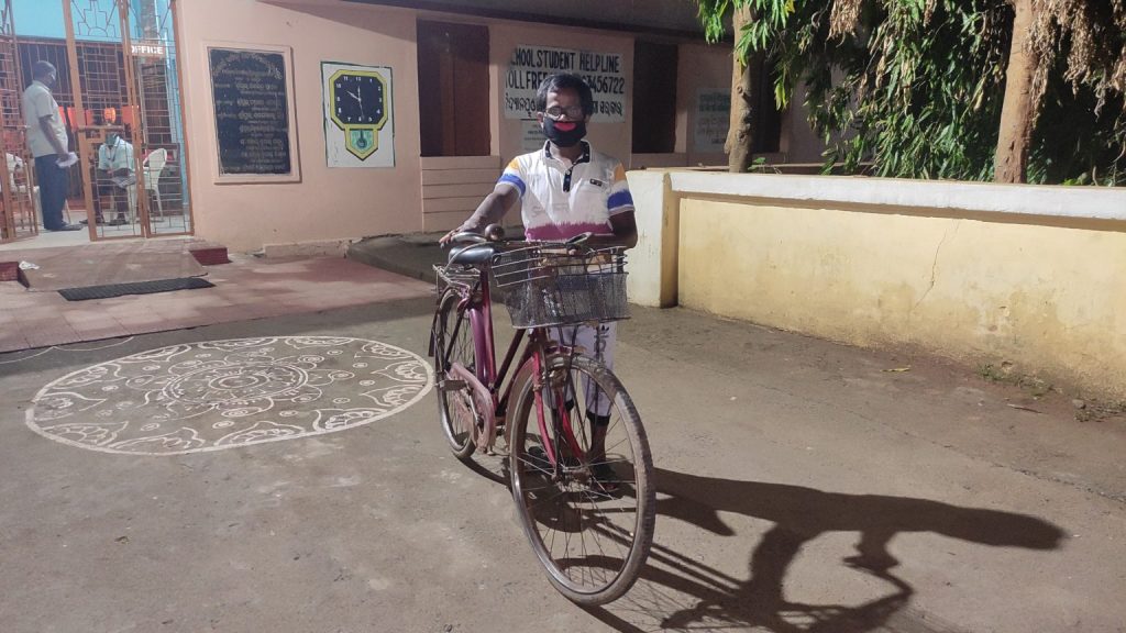 WB man cycles back to Angul for a living