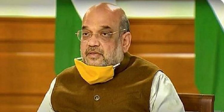 Union Home Minister Amit Shah. Pic courtesy: National Herald