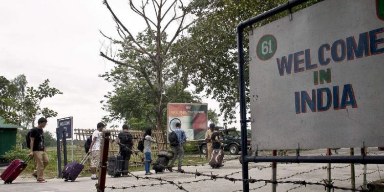 India-Bangladesh border. (Representational image)