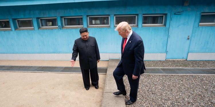 Kim Jong Un with Donald Trump. (Image courtesy: wikimedia commons)